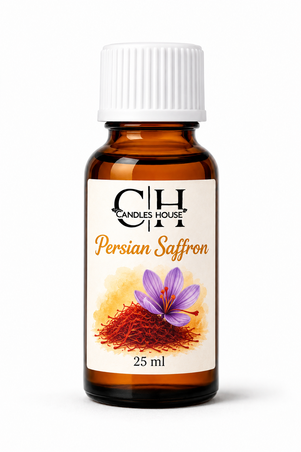 Persian Saffron Candle Fragrance Oil 25ml | Premium Luxury Scent for Candle Making | Candles House