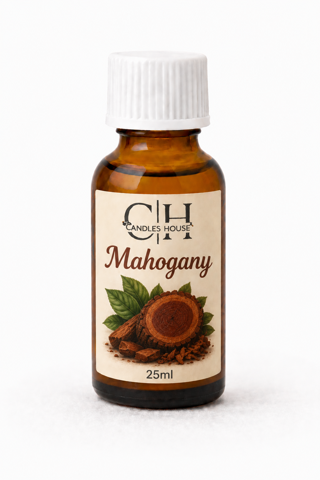 Mahogany Candle Fragrance Oil 25ml | Premium Woody Scent for Candle Making | Candles House