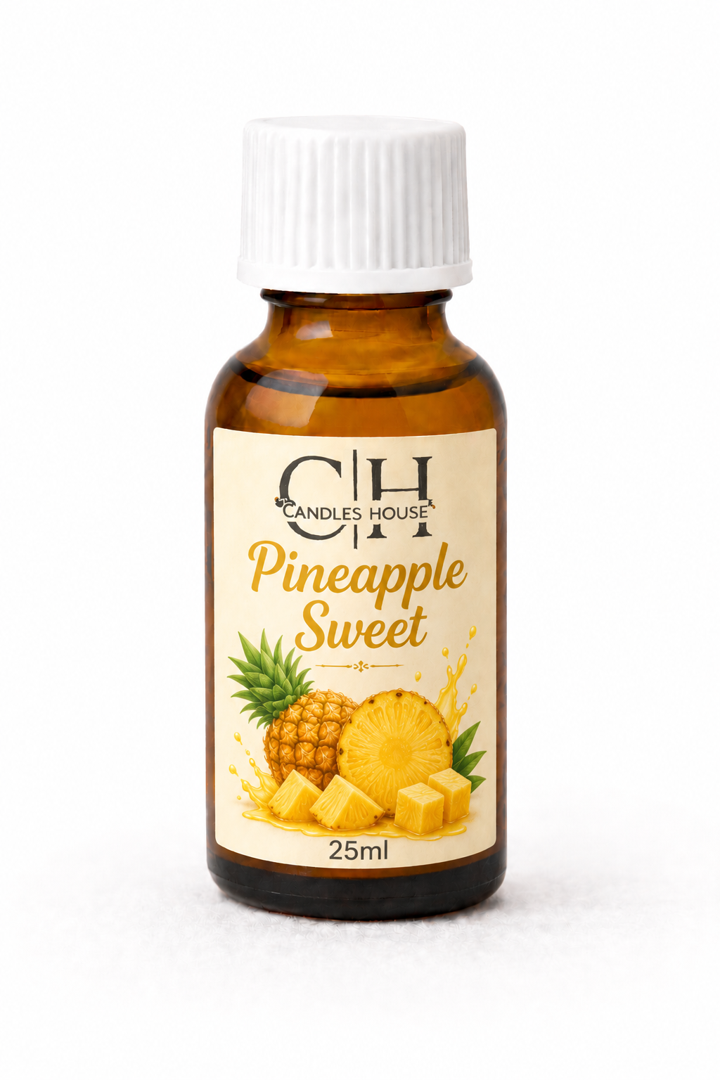 Pineapple Candle Fragrance Oil 25ml | Premium Fruity Scent for Candle Making | Candles House
