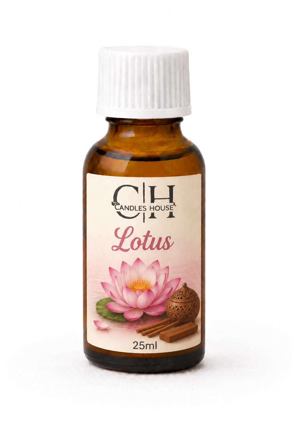 Lotus Candle Fragrance Oil 25ml | Premium Floral Scent for Candle Making | Candles House