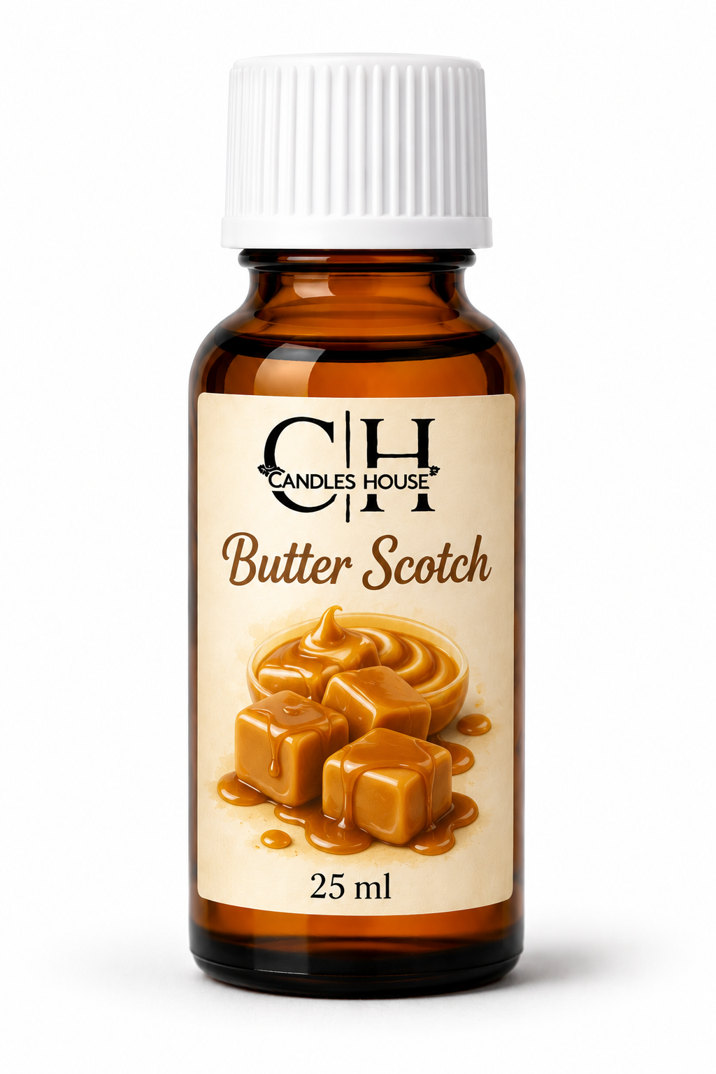 Butter Scotch Candle Fragrance Oil 25ml | Premium Scent for Candle Making | Candles House