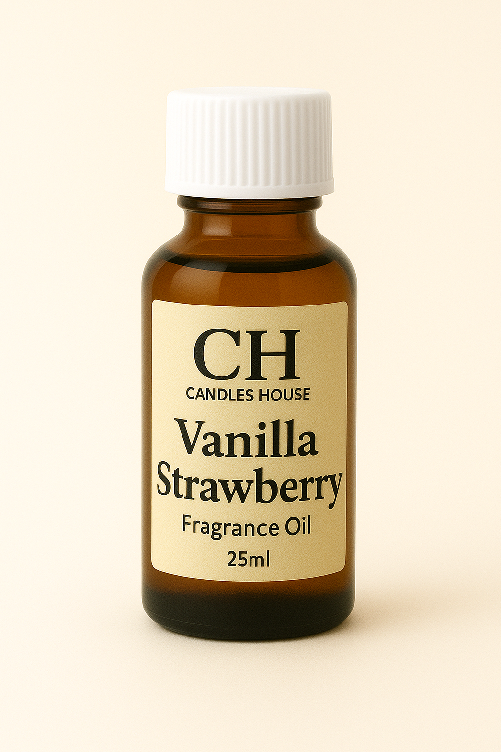 Vanilla Strawberry Scented Candle – Sweet & Creamy Berry Bliss 25 ML
