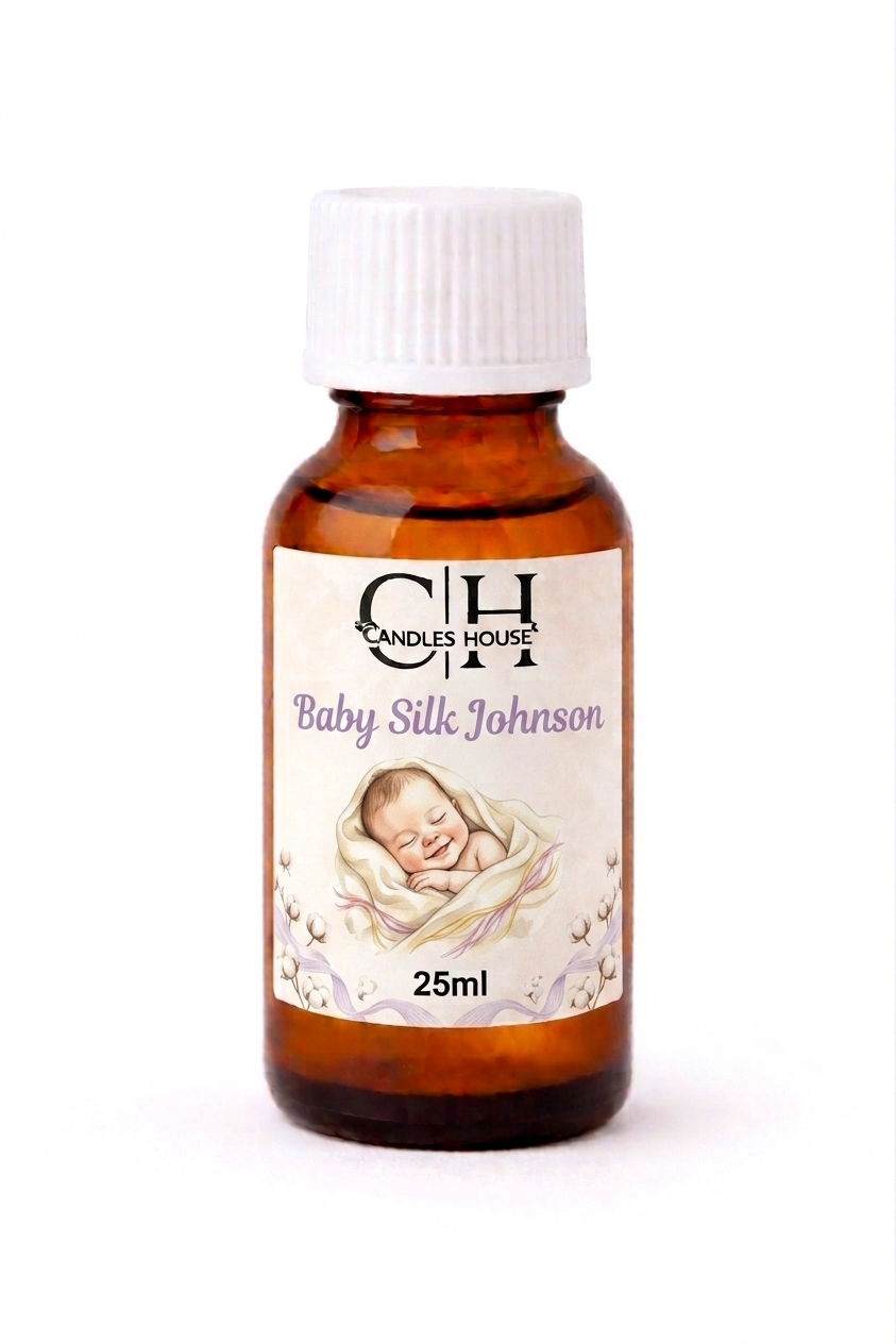 Baby Silk (Johnson Type) Candle Fragrance Oil 25ml | Premium Baby Powder Scent | Candles House
