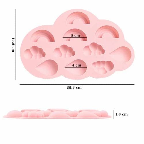 Cloud Candle, POP, Silicone Mold