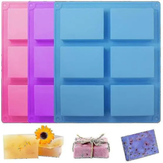 Silicone Soap Mold for Handmade Soap Making – Durable Non-Stick Mold