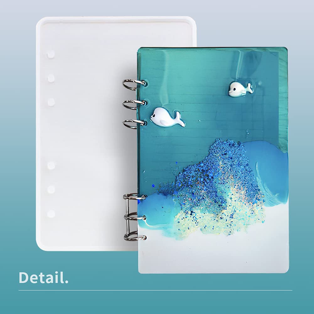 Resin Silicon Mold Book Cover