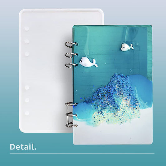 Resin Silicon Mold Book Cover