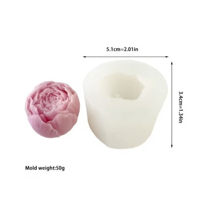 Flower Candle – Silicone Mold