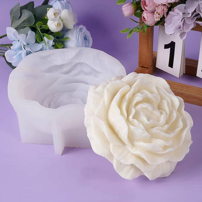 3D Peony Flower Silicone Mold