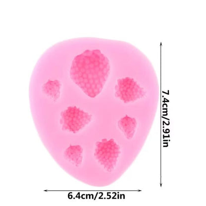 Fruit, strawberry Silicone Mold