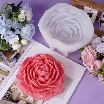 3D Peony Flower Silicone Mold