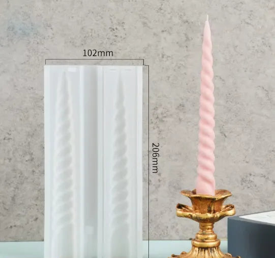 Irregular Shape Silicone Candle Mold for Candlelight Dinner – Handmade Candle Making