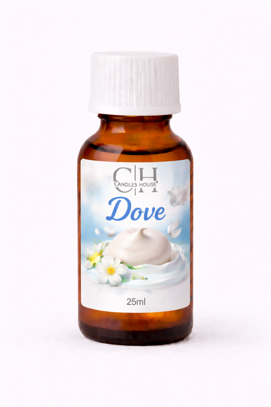 Dove Fragrance Oil for Soap Making – Soft Clean Powdery Scent | Premium Cosmetic Grade