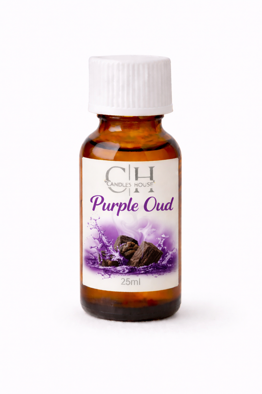 Purple Oud Fragrance Oil for Candles – Sweet Floral Oud Luxury Scent | Premium Quality