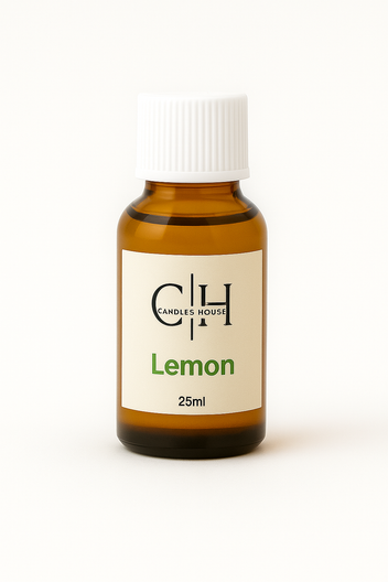 Lemon Fragrance Oil for Candle Making | Long-Lasting & Soothing Aroma 25 ML