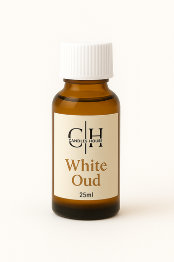 White Oud Fragrance Oil for Candle Making | Luxurious & Woody Aroma 25 ML
