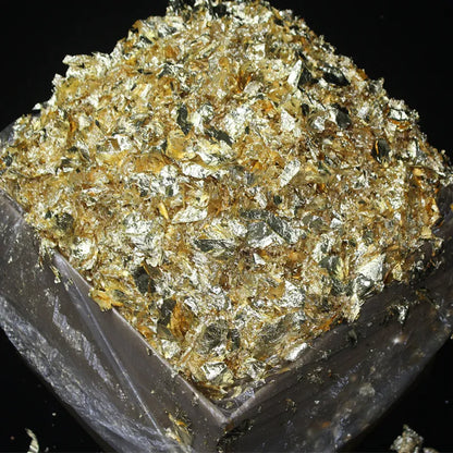 Gold Leaf Flakes for Candles and Cosmetic Craft Decoration