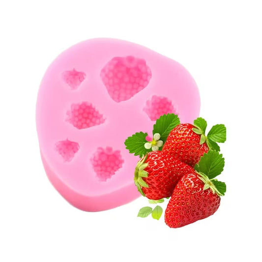 Fruit, strawberry Silicone Mold
