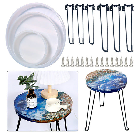 Round Table Silicone Mold