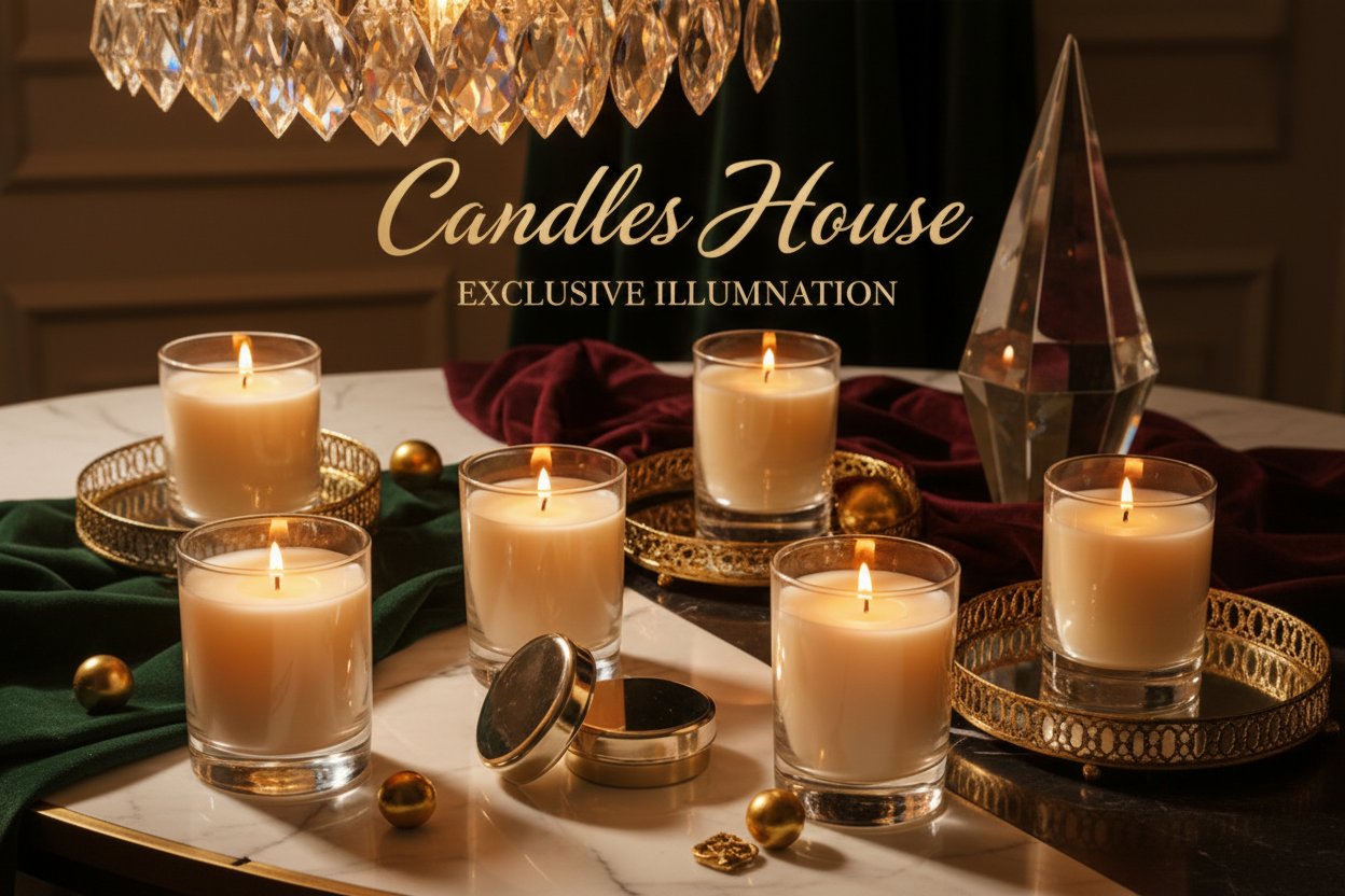 My brand name is Candles House Make it very luxuray
