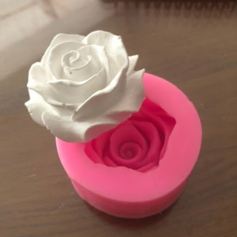 3D Beautiful Roses Silicone Mold DIY Chocolate Cake Decorating Tools Fondant Wedding Cake Decoration Flowers Soap Mold